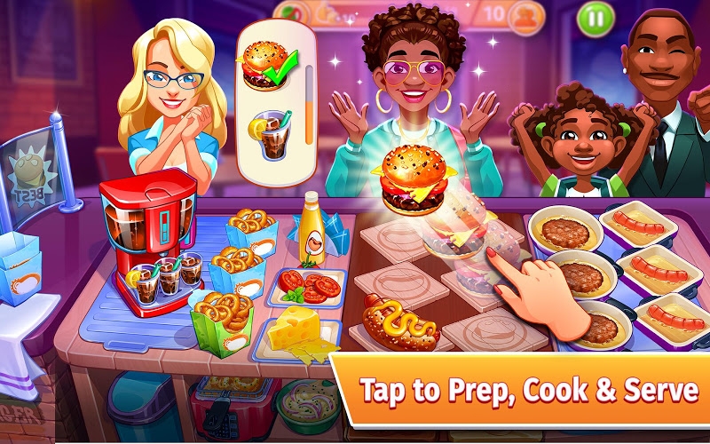 Cooking Craze: The Ultimate Restaurant Game