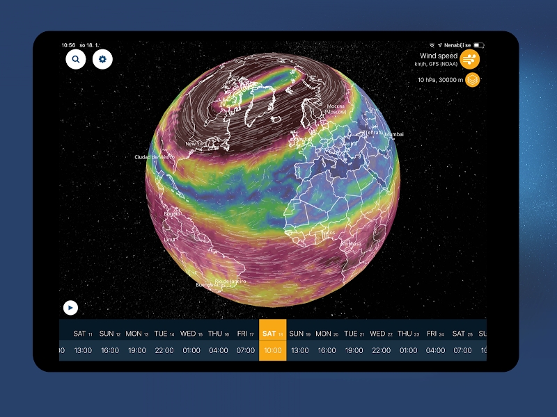 Ventusky: 3D Weather Maps