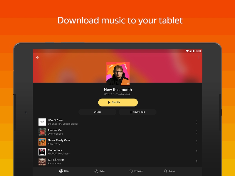 Yandex Music and podcasts — listen and download