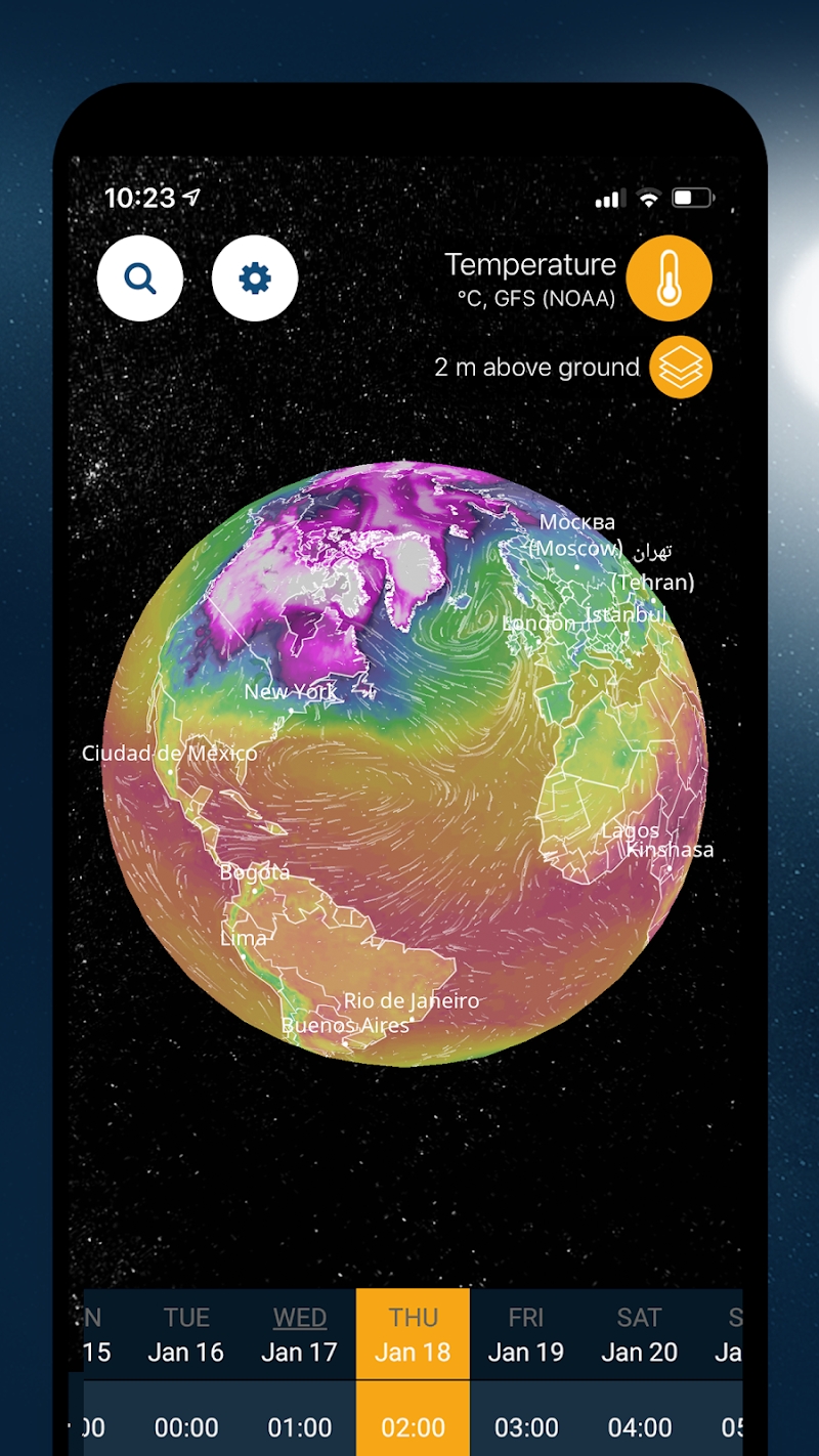 Ventusky: 3D Weather Maps