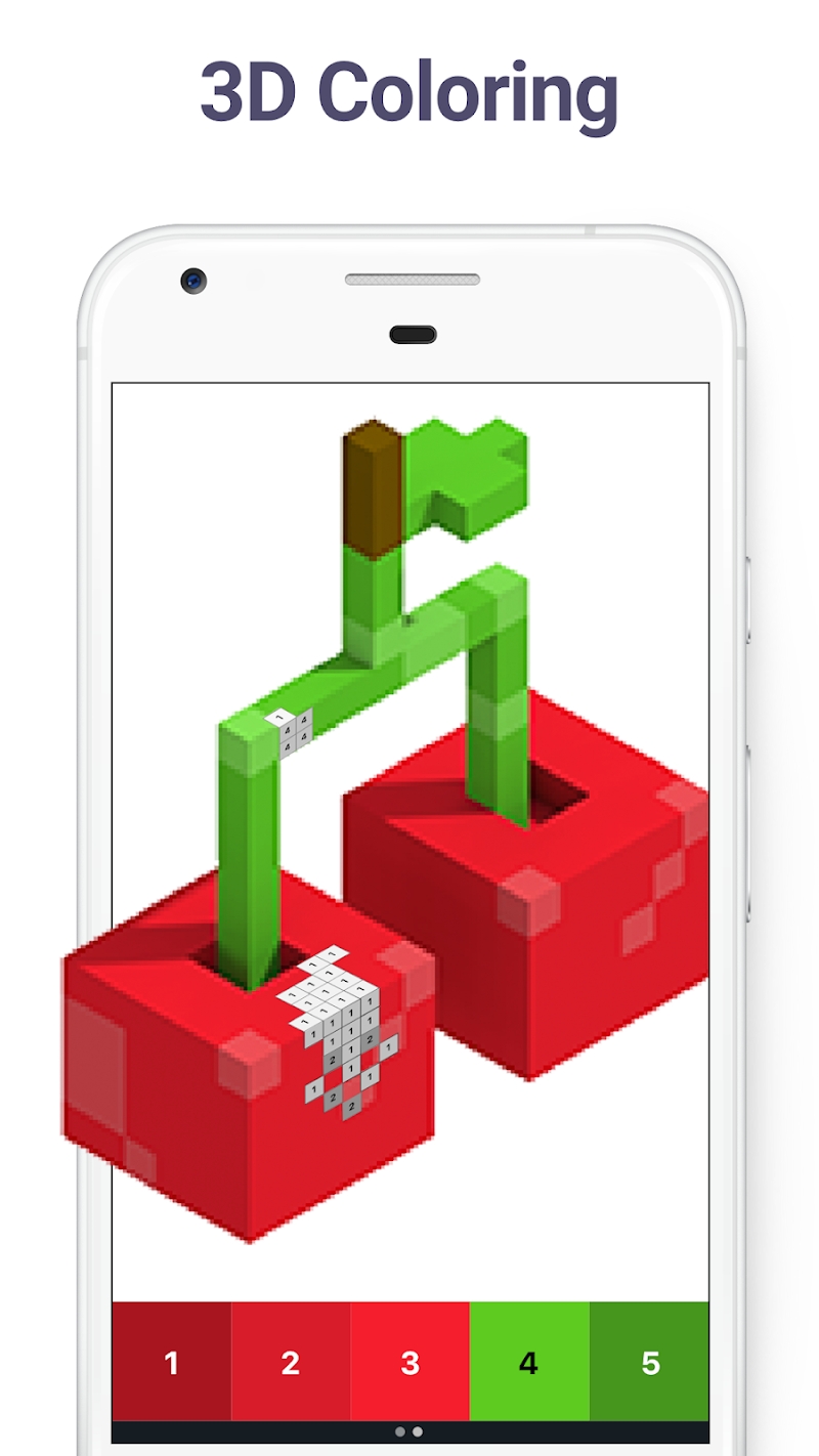 Pixel Art: Color by Number