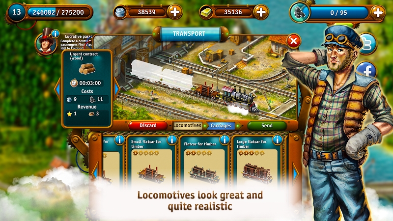 Transport Empire: Steam Tycoon
