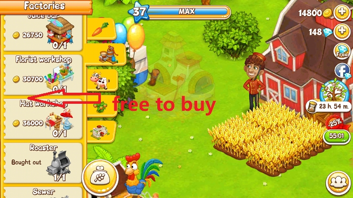 Farm Paradise - Fun farm trade game at lost island