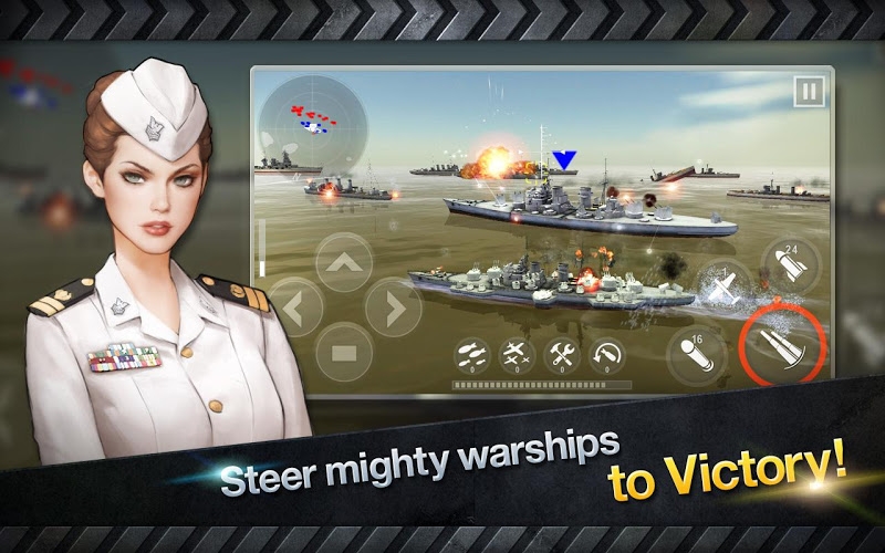 WARSHIP BATTLE:3D World War II