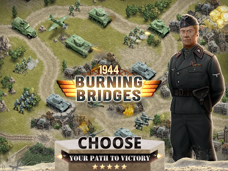 1944 Burning Bridges - a WW2 Strategy War Game