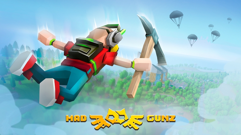 Mad GunZ - shooting games, online, Battle Royale
