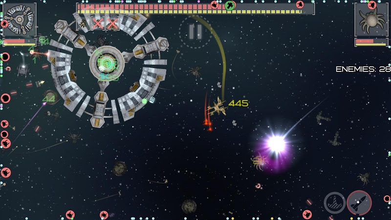 Event Horizon: spaceship builder and alien shooter