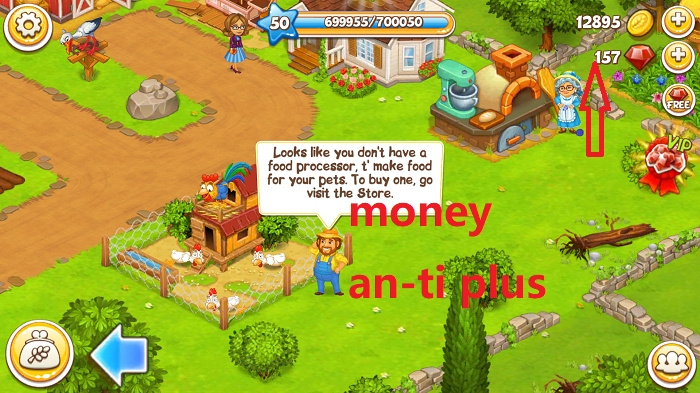 Farm Town: Happy farming Day & food farm game City