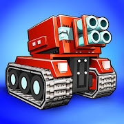 Blocky Cars - online games, tank wars