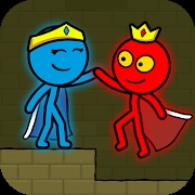 Red and Blue Stickman : Animation Parkour