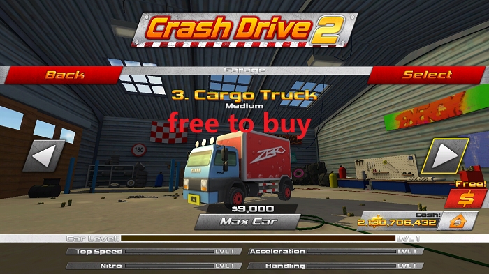 Crash Drive 2: 3D racing cars