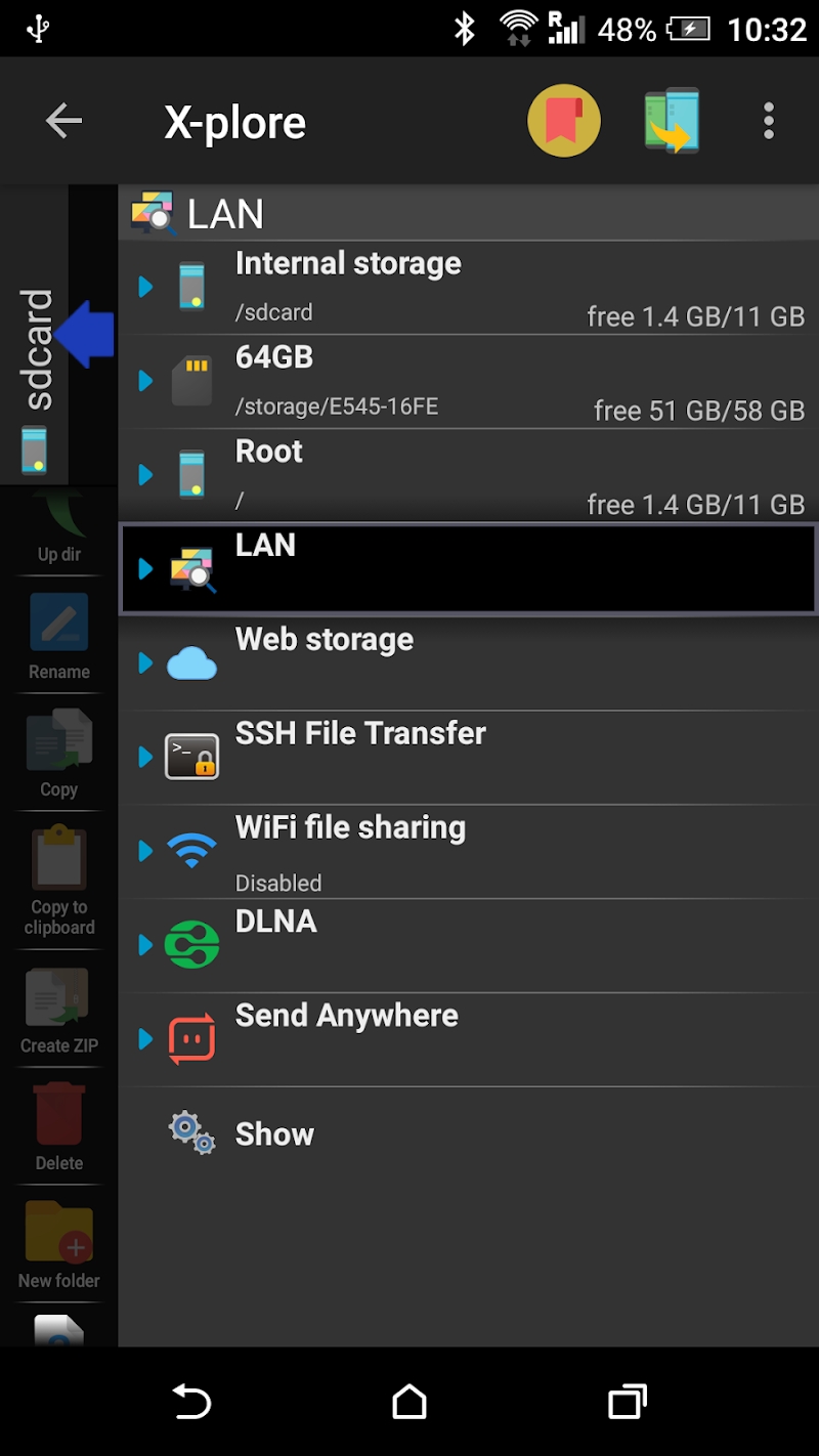 X-plore File Manager