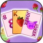 Solitario dulces juego cartas