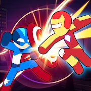 Çöp Adam Kahramanları Dövüşü - Süper Çubuk Savaşçıları