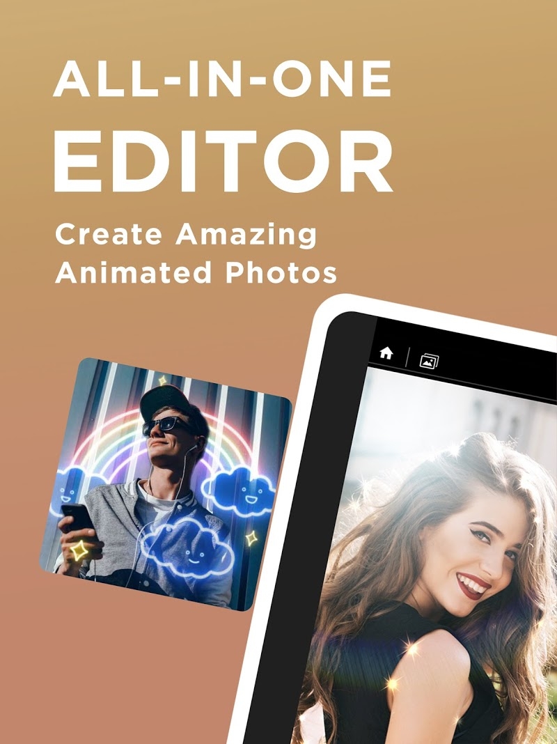 PhotoDirector Animate Photo Editor & Collage Maker