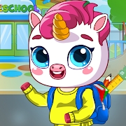 Mini Town: My Unicorn School Kids Games 2021