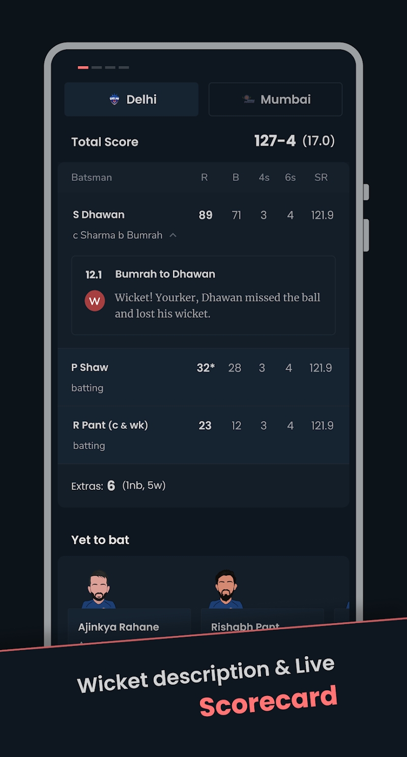 Cricket Exchange - Live Score & Analysis