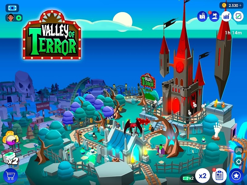 Idle Theme Park Tycoon - Recreation Game