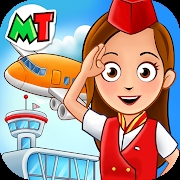 My Town : Airport. Free Airplane Games for kids