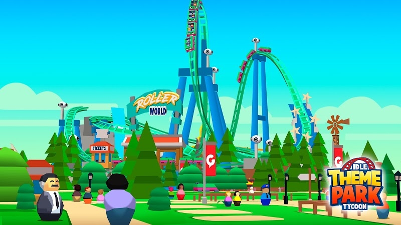 Idle Theme Park Tycoon - Recreation Game