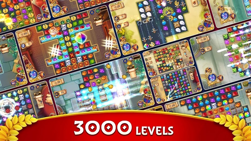 Jewels of Rome: Gems and Jewels Match-3 Puzzle