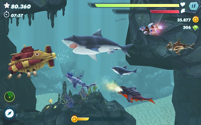 Hungry Shark Evolution - Offline survival game