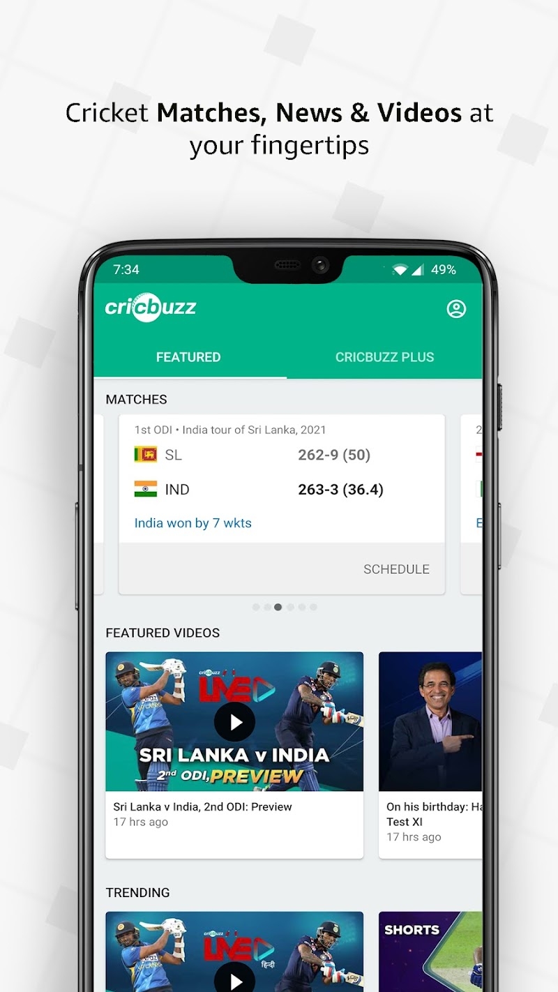 Cricbuzz - Live Cricket Scores and News APK Download