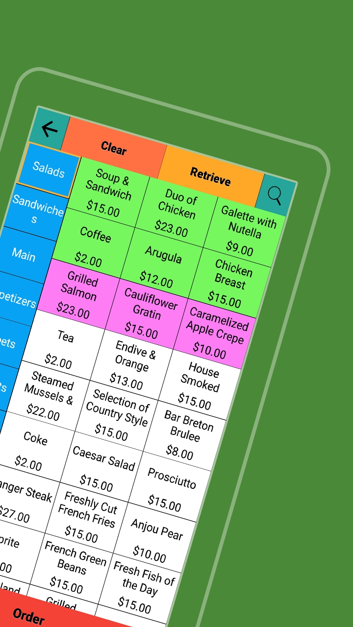 Restaurant Point of Sale | Cash Register - W&O POS