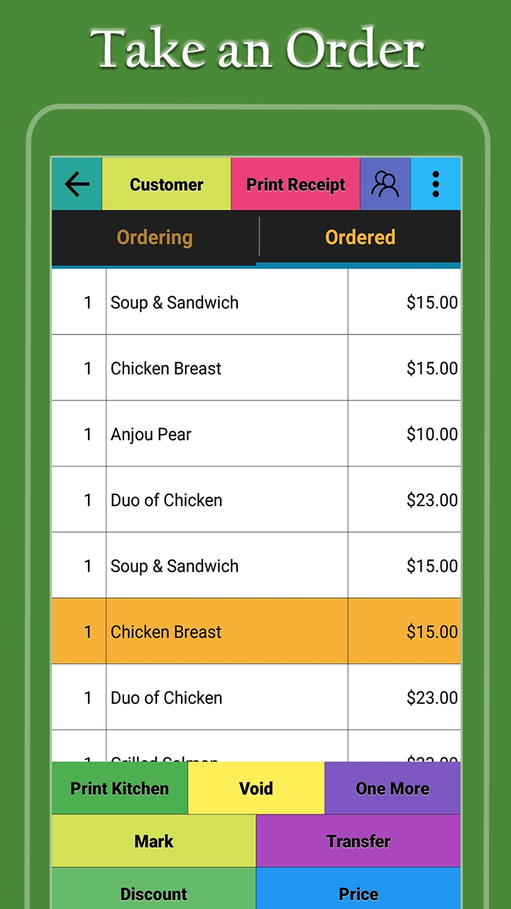 Restaurant Point of Sale | Cash Register - W&O POS
