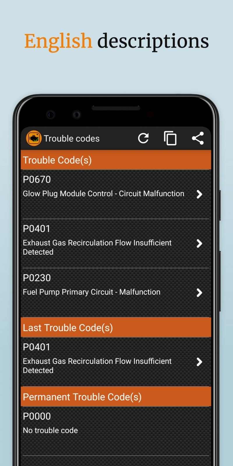 EOBD Facile - OBD Car Scanner
