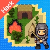 Survival-Rollenspiel: Open World Pixel Hack
