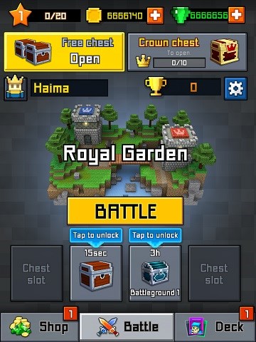 Craft Royale Unlimited Gold