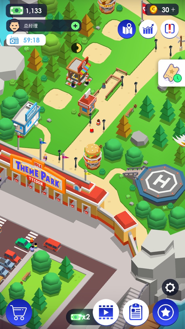 Idle Theme Park Hack