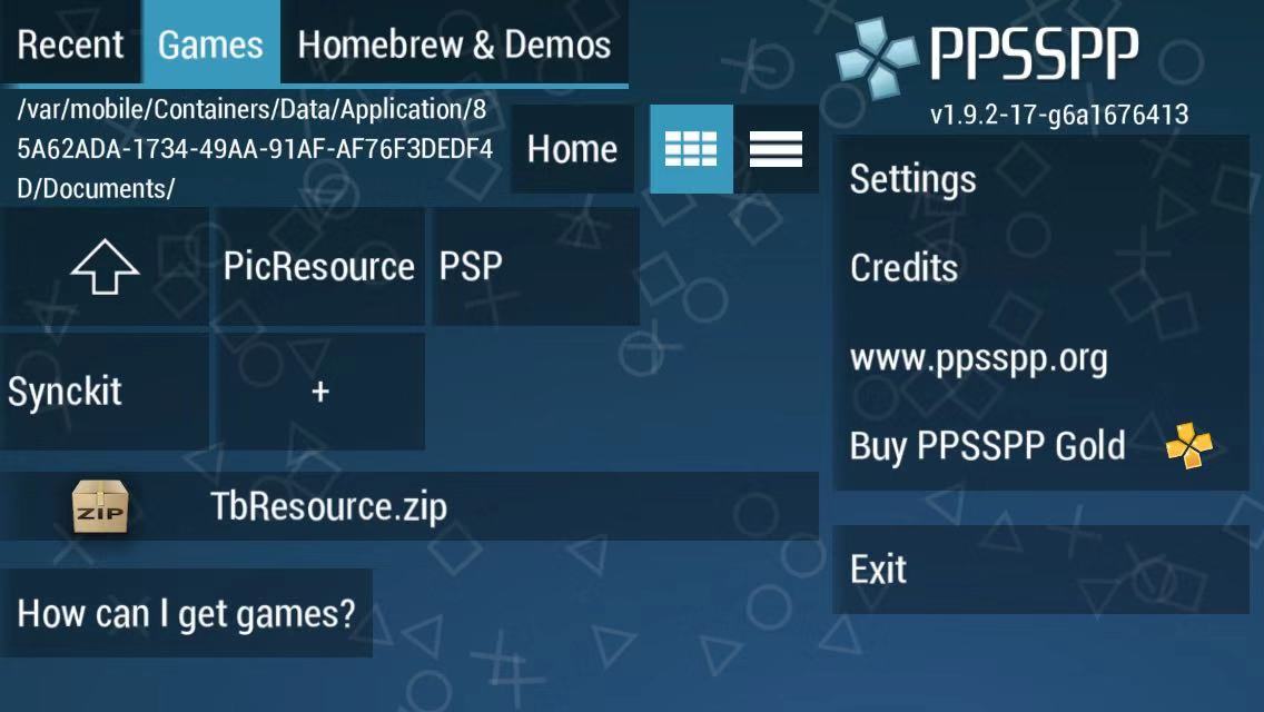 PPSSPP 1.16 iOS - Free download for iPhone