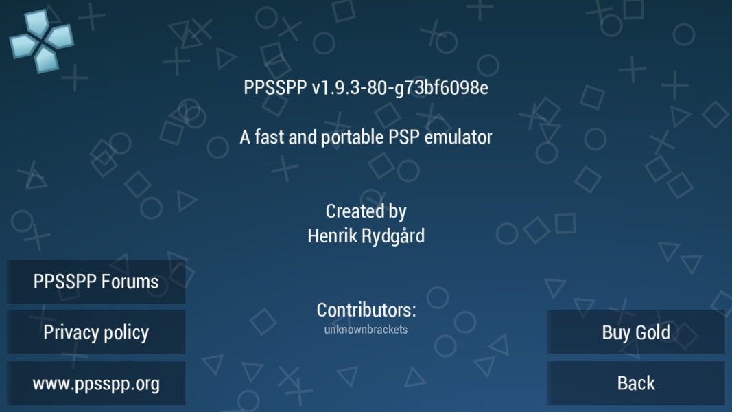 PPSSPP v1.9.3-80 iOS13