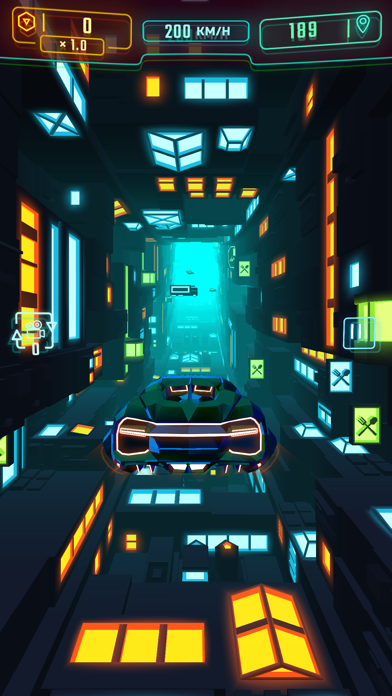 Neon Flytron: Cyberpunk Racer Hack