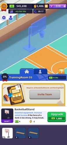 Idle Basketball Arena Tycoon Hack