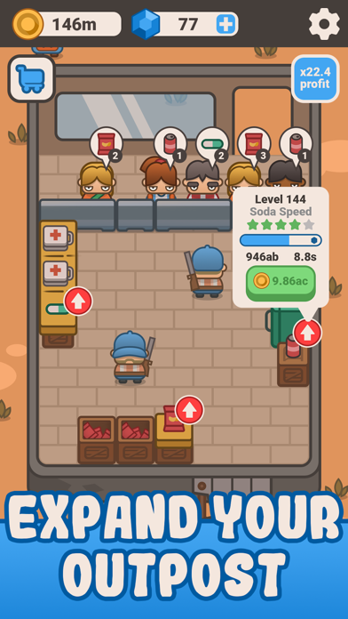 Idle Outpost: Business Game Hack