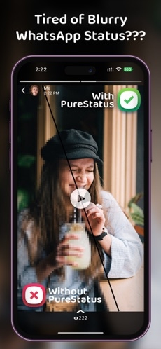 PureStatus: ByeBye Blur Status Hack