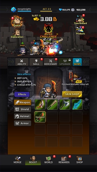 Dungeon and Merge Hack