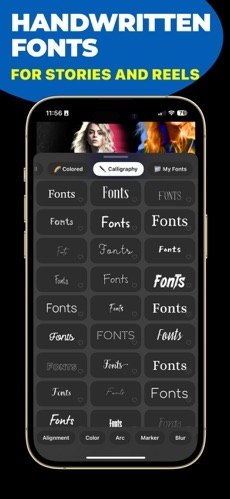 Leto: Font for Instagram Story Hack