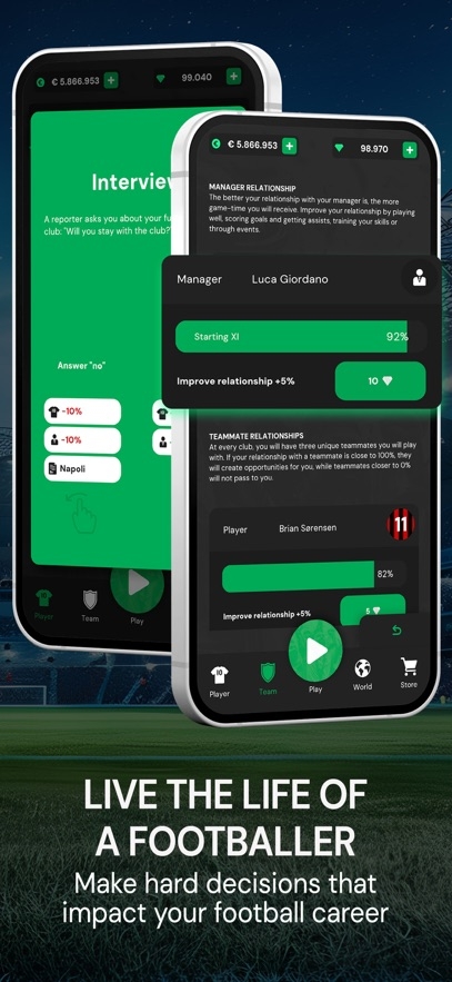 Club Legend - Football Game Hack
