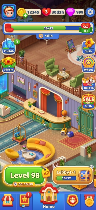 Dream Resort - Match 3 Games Hack