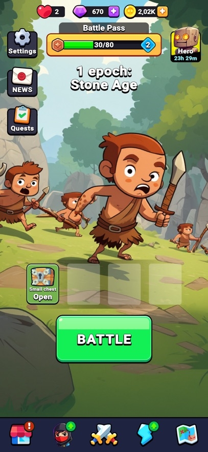 Age of Heroes: Strategy Battle Hack