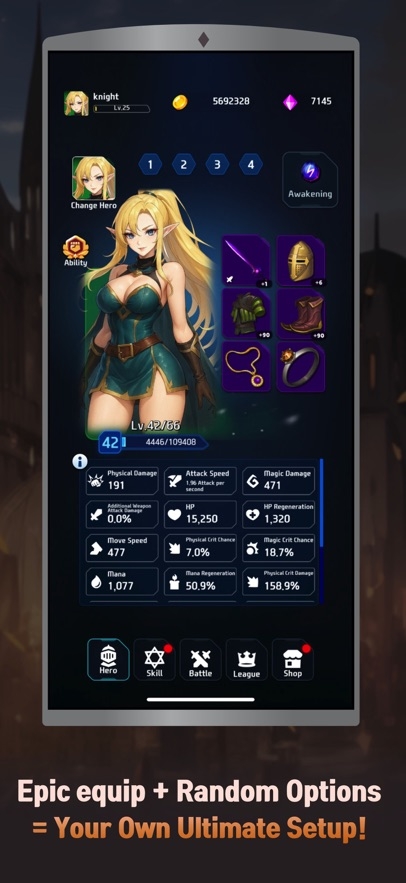 Arcane Knight : Idle RPG Hack