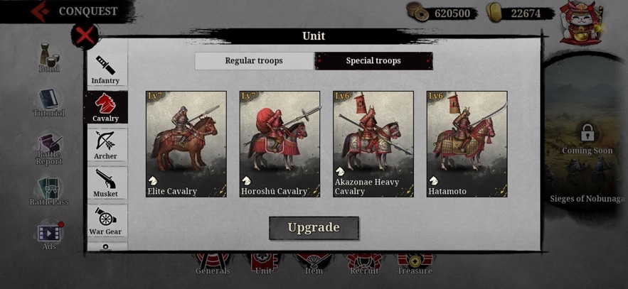 Great Conqueror 2: Shogun Hack