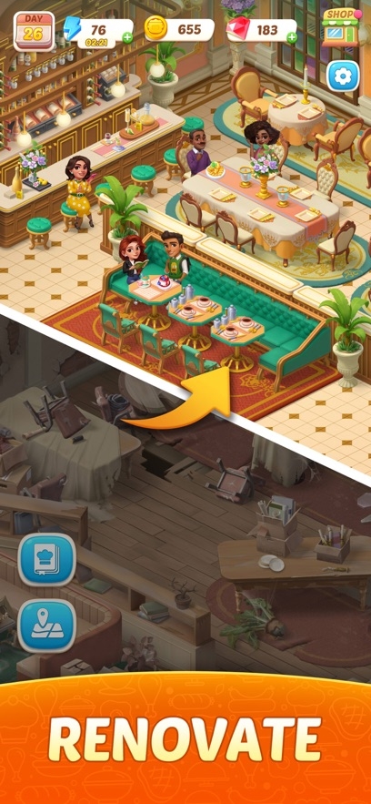 Flambé: Merge and Cook Hack
