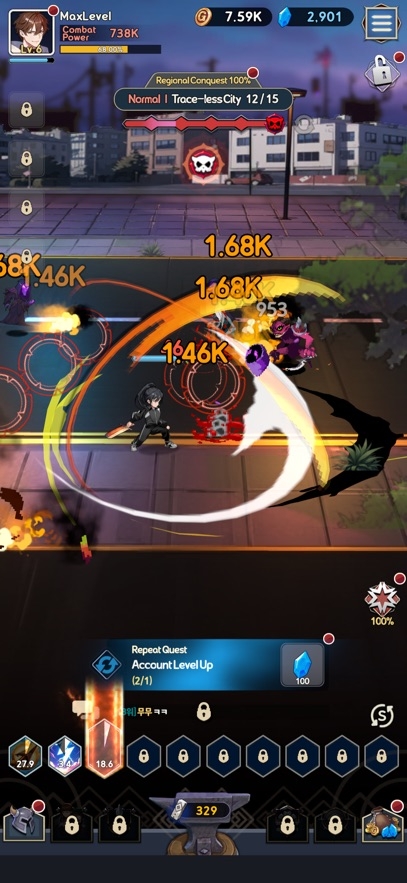 Max Level Idle Hack