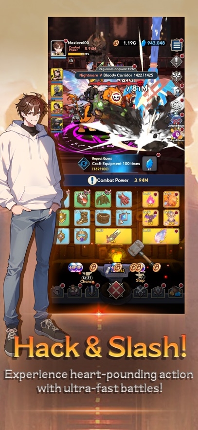 Max Level Idle Hack