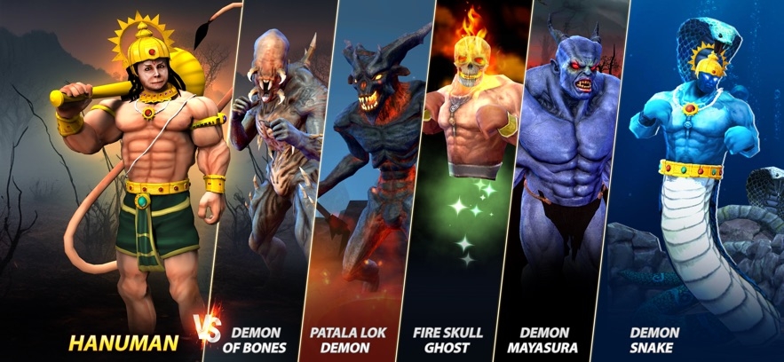 Hanuman & Fighters Versus Evil Hack